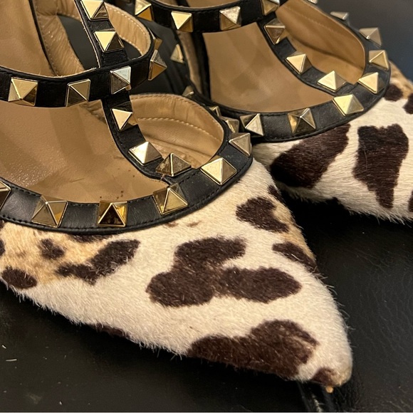 Valentino Leopard Rockstuds - Picture 4 of 9